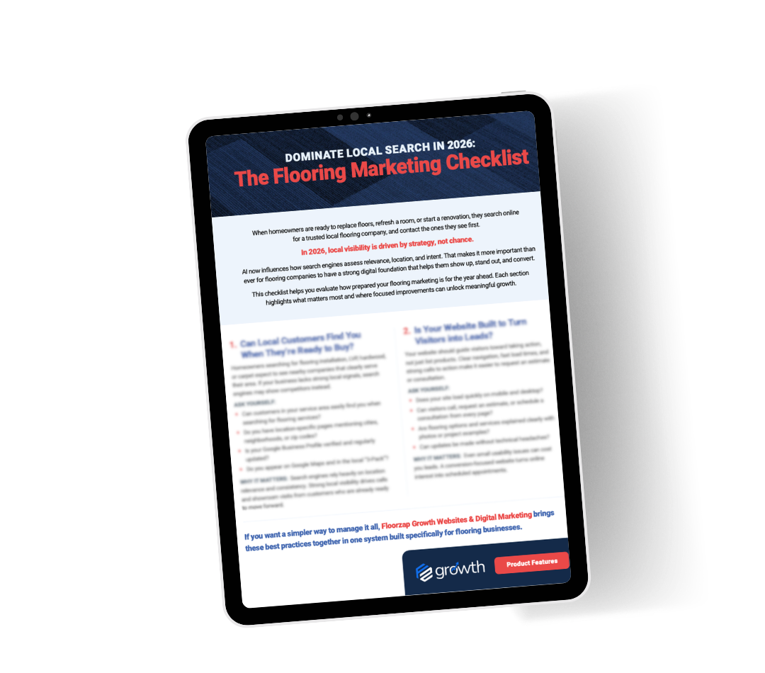 Marketing Checklist Mockup